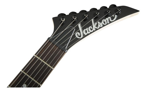 Guitarra Eléctrica Jackson Js Series Js12 Dinky De Álamo Snow White Brillante Con Diapasón De Amaranto - Imagen 5