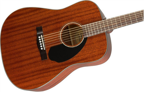 Guitarra Acustica Fender Cd60s All Mahogany Color Marrón Oscuro Orientación De La Mano Diestro - Imagen 4