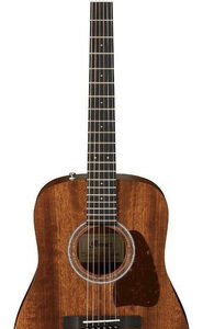 Guitarra Acústica Ibanez Artwood Aw54jr Para Diestros Open Pore Natural Open Pore