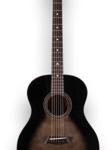 Guitarra Acústica Washburn Bella Tono Novo S9 Para Diestros Gloss Charcoal Burst Satin
