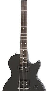 Guitarra Eléctrica Epiphone Les Paul Special Ve De Álamo Ebony Con Diapasón De Palo De Rosa