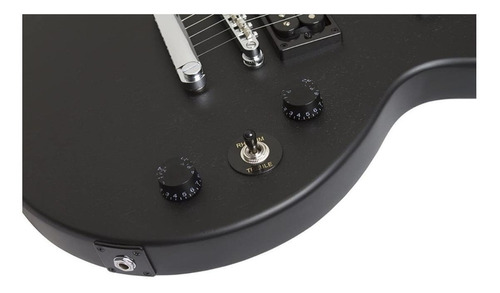 Guitarra Eléctrica Epiphone Les Paul Special Ve De Álamo Ebony Con Diapasón De Palo De Rosa - Imagen 7