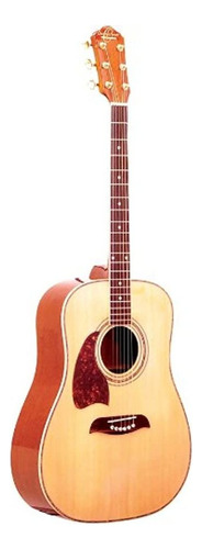 Oscar Schmidt Og2nlh-a-u - Guitarra Acústica Para Zurdos, . Color Natural