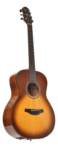 Crafter Guitars Guitarra Acústica De 6 Cuerdas, Derecha, B. Color Rayo De Sol Marrón