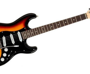 Guitarra Eléctrica Indio By Monoprice Cali Double-cutaway De Tilo Sunburst Con Diapasón De Palo De Rosa