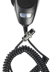 Roadpro Tm- Micrófono Cb Dinámico De 4 Pines, Color Negro