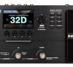 Pedal De Efecto Nux Versatile Modeler Mg-30  Negro