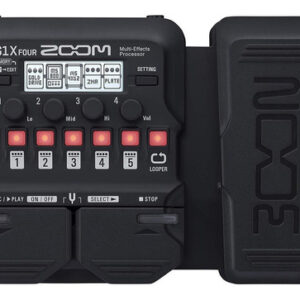Pedal De Efecto Zoom G1x Four  Negro