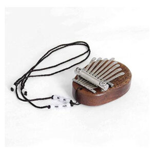 8 Teclas Mini Kalimba Exquisito Dedo Pulgar Piano