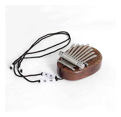 8 Teclas Mini Kalimba Exquisito Dedo Pulgar Piano