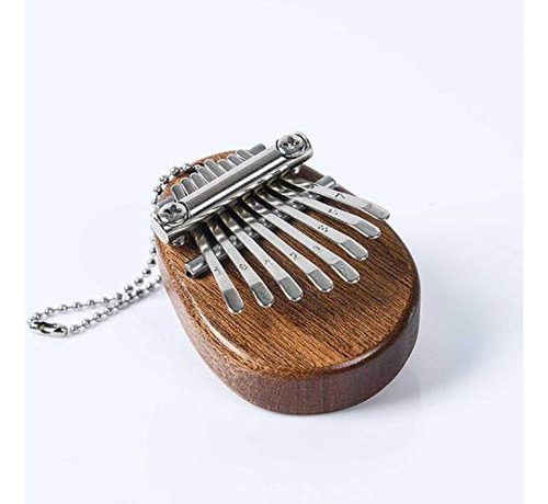 8 Teclas Mini Kalimba Exquisito Dedo Pulgar Piano - Imagen 3