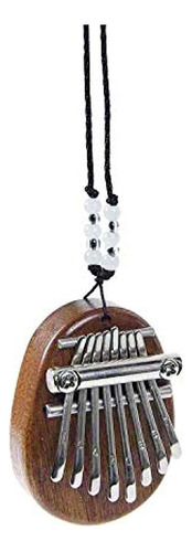 8 Teclas Mini Kalimba Exquisito Dedo Pulgar Piano - Imagen 4