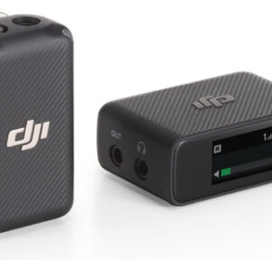 Dji Mic (1 Tx + 1 Rx), Microfono Lavalier Inalambrico, 250 M