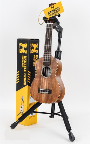 Soporte Hercules Para Ukelele Traba Automática (uks100b) Color Negro - Imagen 6