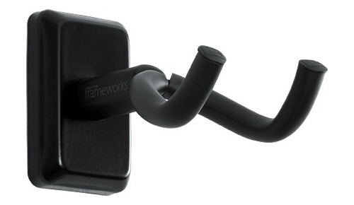 Soporte De Pared Guitarra Electrica Bajo Gator Wall Hanger Color Negro