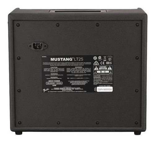 Fender Amplificador Mustang Lt25, 120v Color Negro - Imagen 4