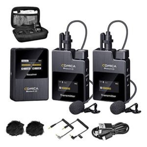 Micrófono Lavalier Inalámbrico Comica, Boomx-d2 2.4 G Compac