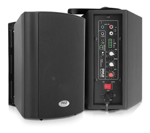 Set De 2 Altavoces 5.25 Bluetooth Para Interiores Y