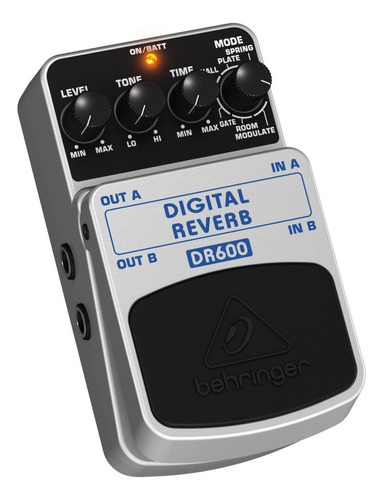 Pedal De Efecto Behringer Digital Reverb Dr600 Gris - Imagen 3