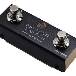 Controlador De Pedal Momentáneo Hotone Ampero Switch De 2 Ví Color Negro