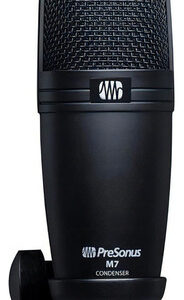 Micrófono De Condensador Presonus M7 Para Podcasts Y Grabaciones, Color Negro