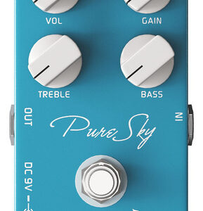 Caline Pure Sky Od - Efecto De Pedal De Guitarra Cp-12, Alt. Color Transparente