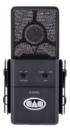 Micrófono De Condensador Cad Audio Equitek E100sx, Color Negro