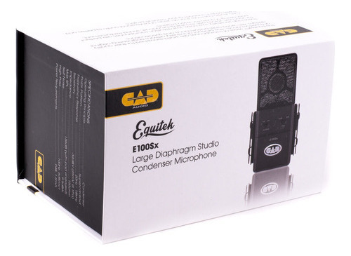 Micrófono De Condensador Cad Audio Equitek E100sx, Color Negro - Imagen 9