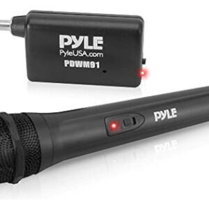 Sistema De Micrófono Inalámbrico Vhf Portátil - Juego De Tra