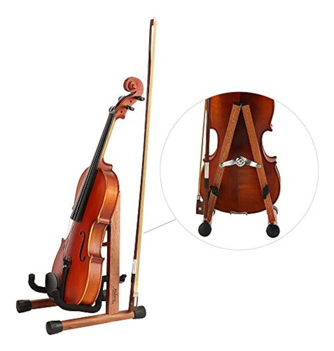 Soporte Para Ukelele Neboic, Soporte Para Violín De Madera C - Imagen 4