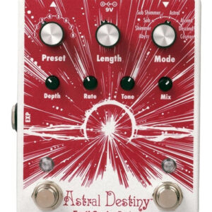 Pedal De Guitarra Earthquaker Devices Astral Destiny Reverb, Color Blanco