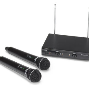 Micrófono Inalámbrico Marca Samson /2 Pz /doble Canal /negro