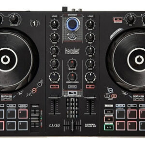 Controlador Dj Hercules Djcontrol Inpulse 300 Negro De 2 Canales