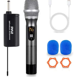 Pyle (pdwmu103) Sistema De Micrófono Inalámbrico Uhf - Micró