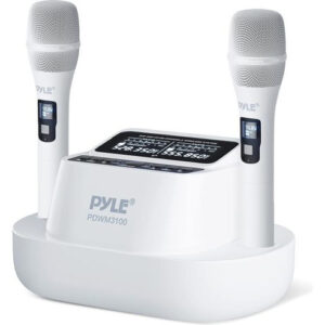 Pyle Uhf Sistema De Micrófono Inalámbrico - Micrófono De Man