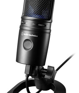 Audio-technica Atusb-x Micrófono Usb De Condensador Cardio. Color Negro