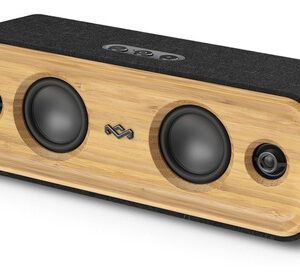 Parlante The House Of Marley Bluetooth Get Together 2 Ja030sb Portátil Con Bluetooth Waterproof Negra Y Marrón