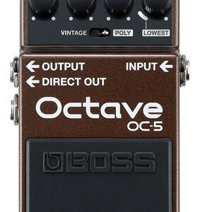 Pedal De Efecto Boss Octave Oc-5  Marrón