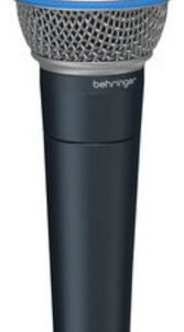Micrófono Dinámico Supercadriode Para Voz Behringer Ba 85a Color Negro