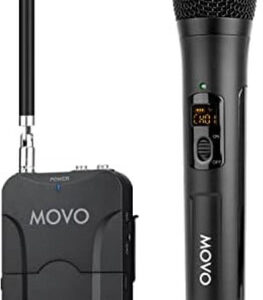 Movo Wmx-7-th+rx Sistema De Micrófono Inalámbrico De Mano