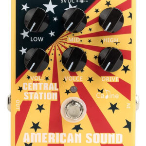Caline Cp-55 American Sound Overdrive Pedal De Efecto De Gu. Color Amarillo