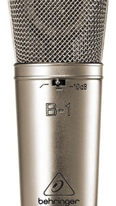 Micrófono Behringer B-1 Condensador Cardioide Color Oro