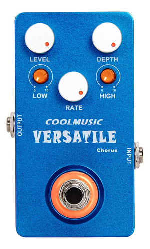 Coolmusic Pedal De Guitarra Pedal De Efecto Bajo (c-ch02) Color C-ch01