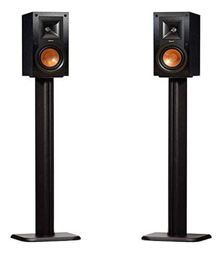 Echogear Universal Floor Speaker Stands - Diseño De Mdf Que