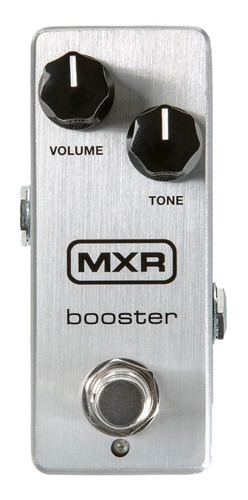 Pedal De Efecto Mxr Booster Mini M293 Gris