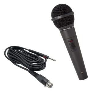 Carol Micrófono Dinámico Gs-56 Vocal Unidireccional Para . Color Negro