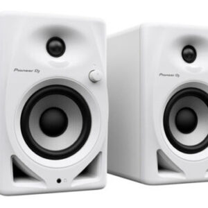 Par De Monitor De Audio Pioneer Dj Dm-40d-branco