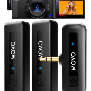 Movo Mini Microfonos Inalambricos Duo