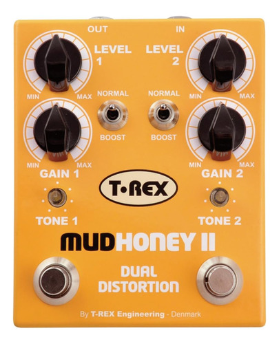 T-rex Engineering Mudhoney-ii Pedal De Efectos De Guitarra D