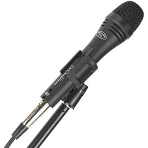 Post Audio Micrófono Vocal De Respuesta Ultra Ancha D/one-. Color Negro Con Plateado